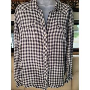 Lucky Brand Long Sleeve Womens Shirt SZ XL